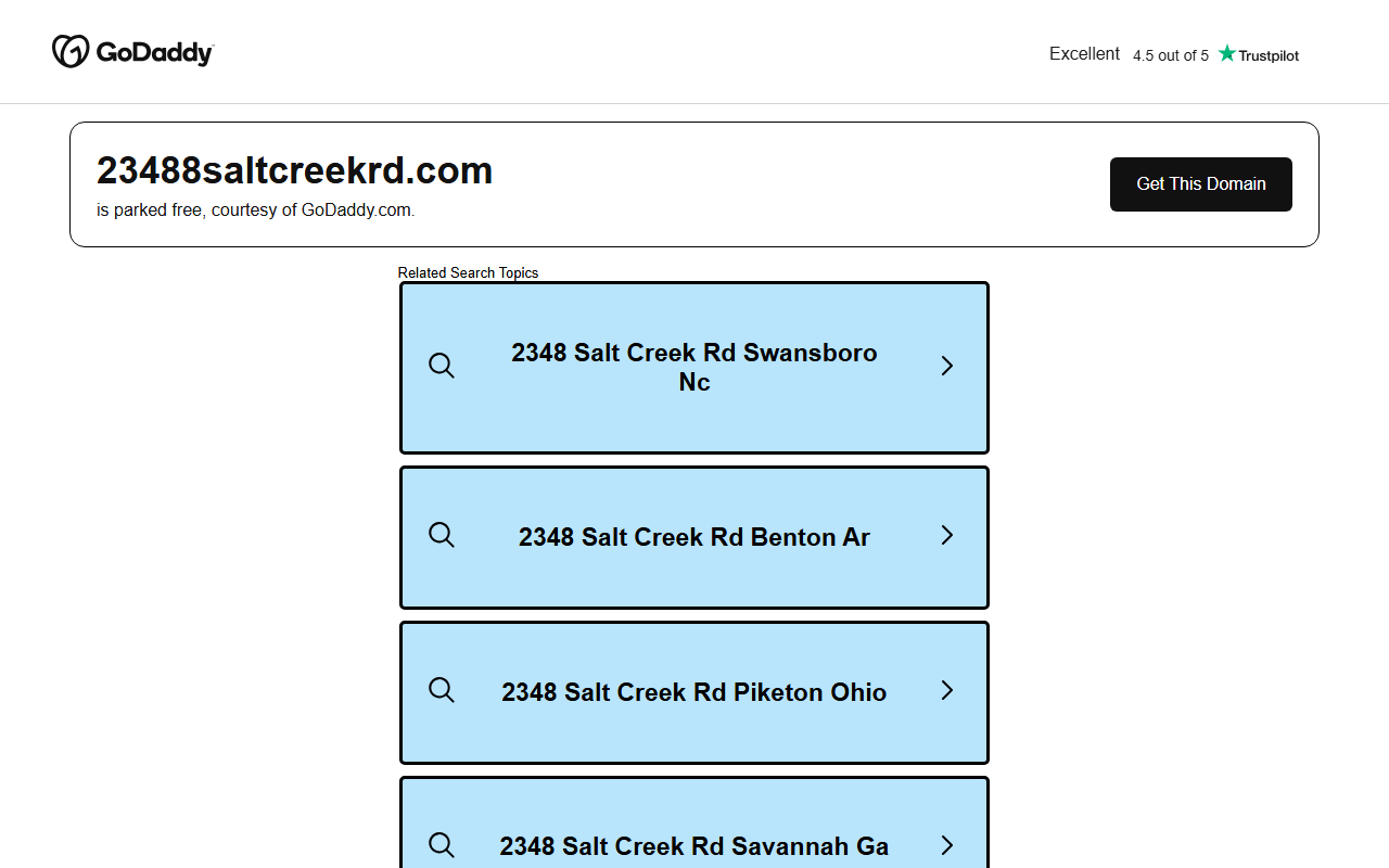 23488saltcreekrd.com screenshot