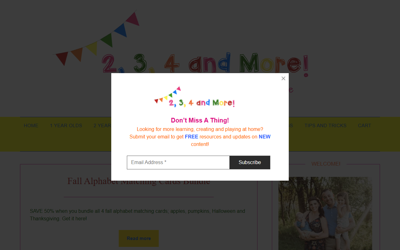 234andmore.com screenshot
