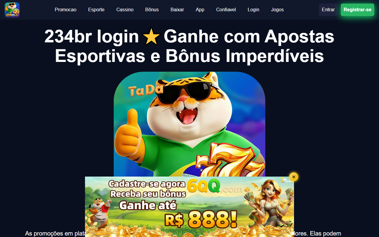 234brlogin.com screenshot