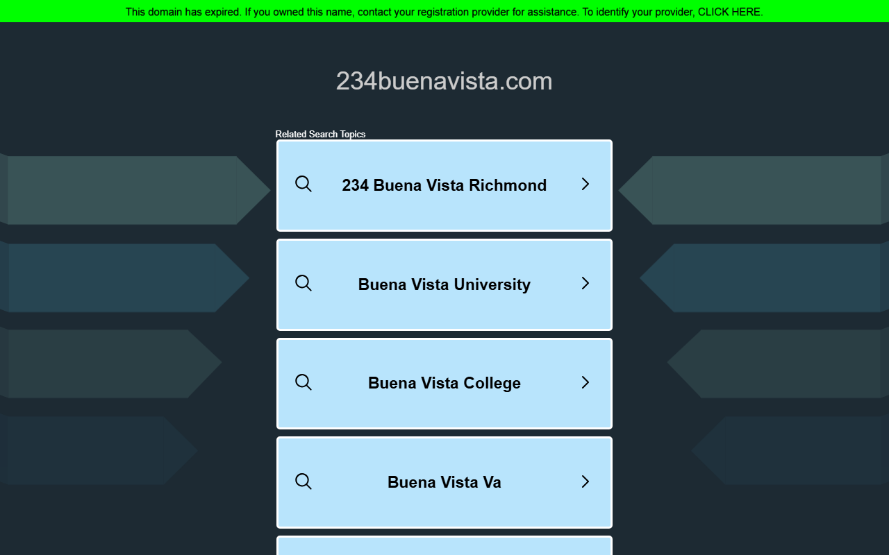 234buenavista.com screenshot