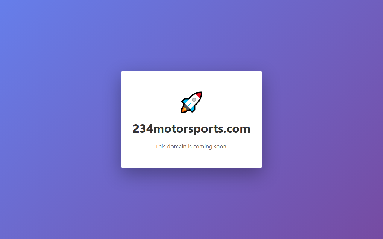 234motorsports.com screenshot