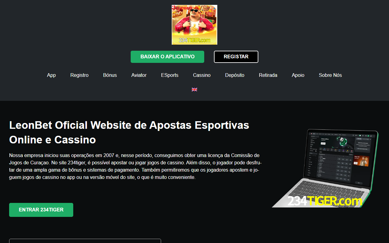 234tigerbaixar.com screenshot