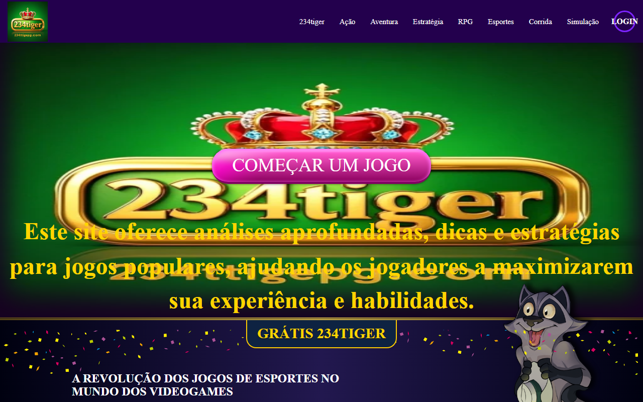 234tigerpg.com screenshot