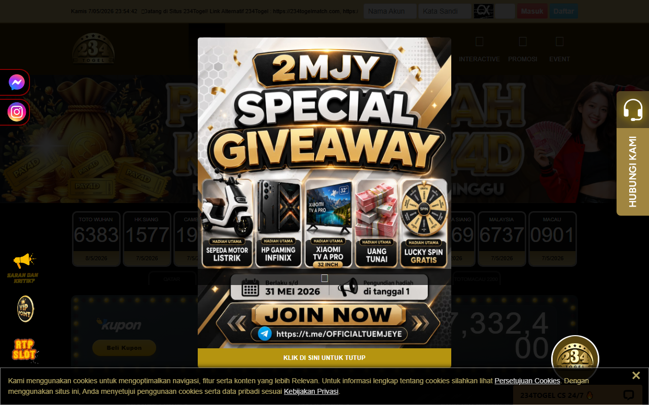 234togelbuy.com screenshot
