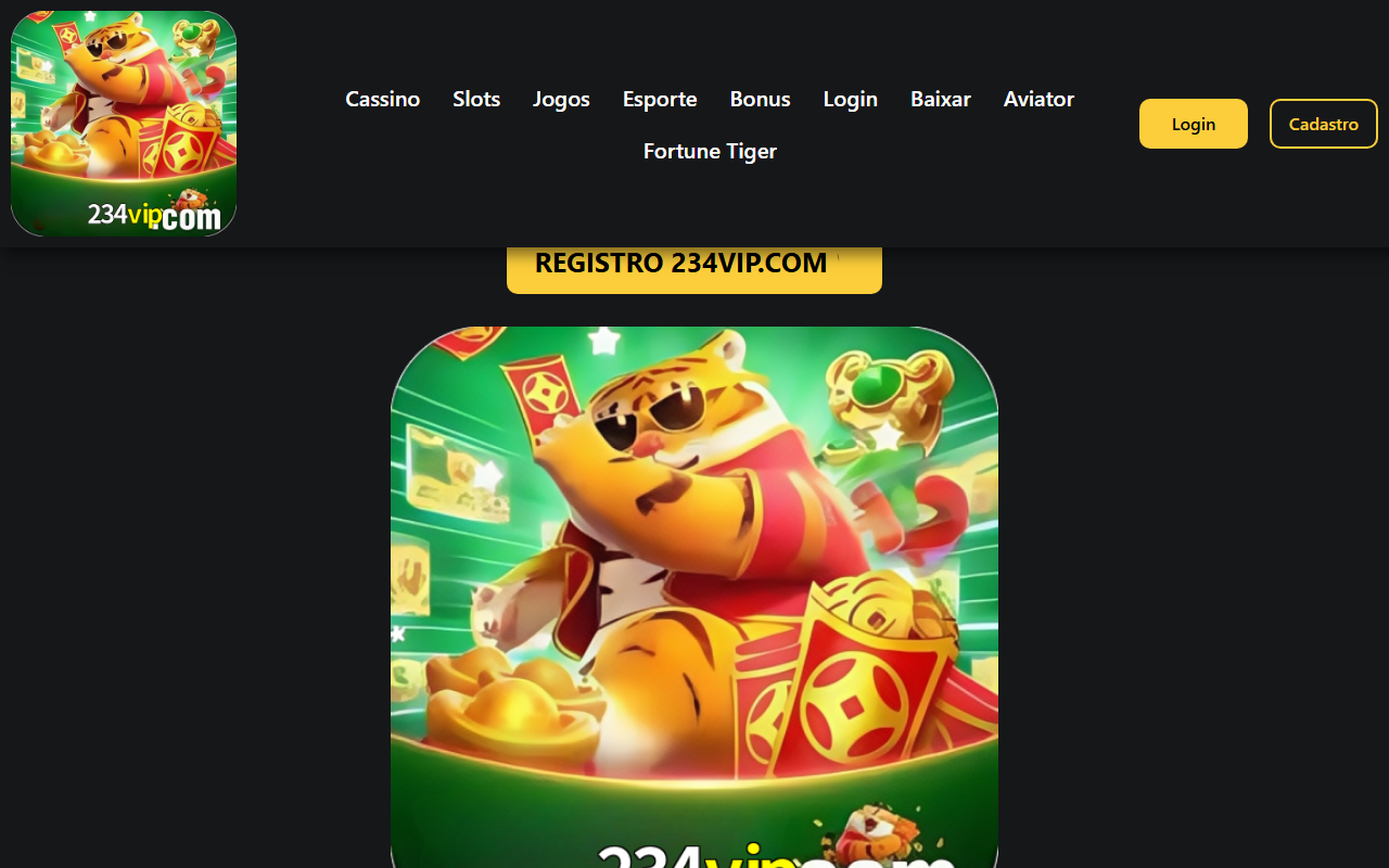 234vip-slots.com screenshot