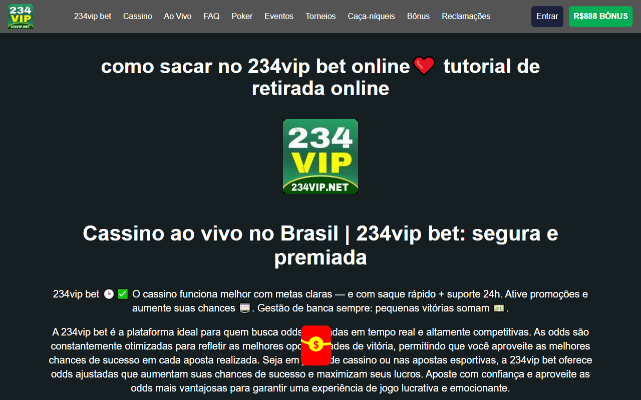 234vipbeti.com screenshot