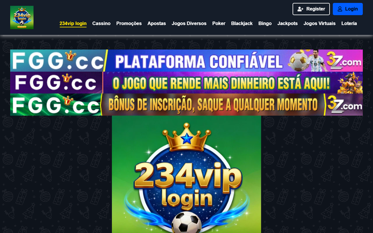 234viploginbr.com screenshot