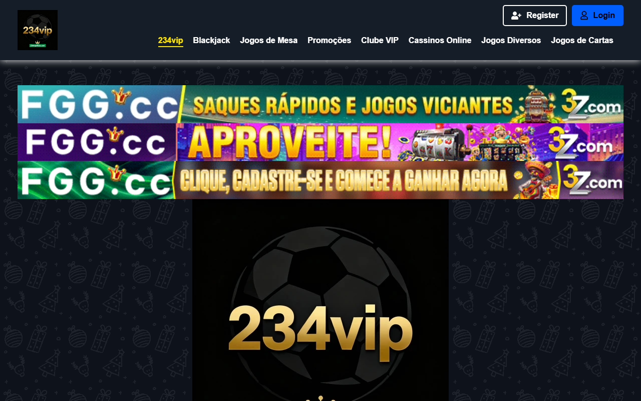 234vipoficial.com screenshot