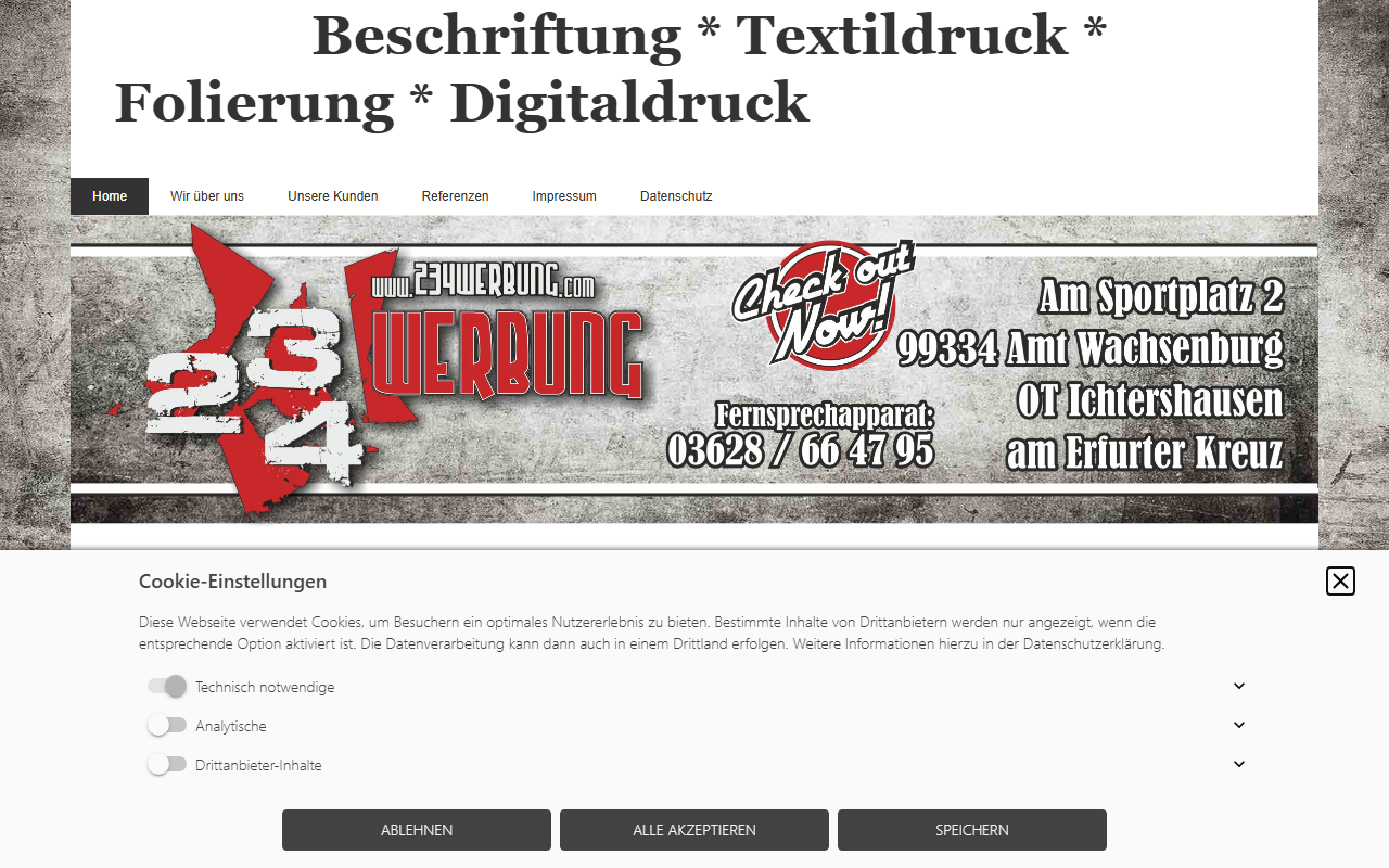 234werbung.com screenshot