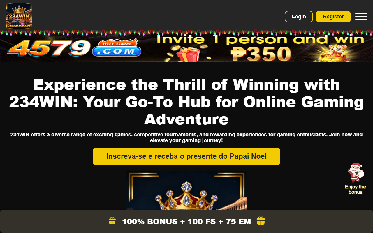 234winbonus.com screenshot