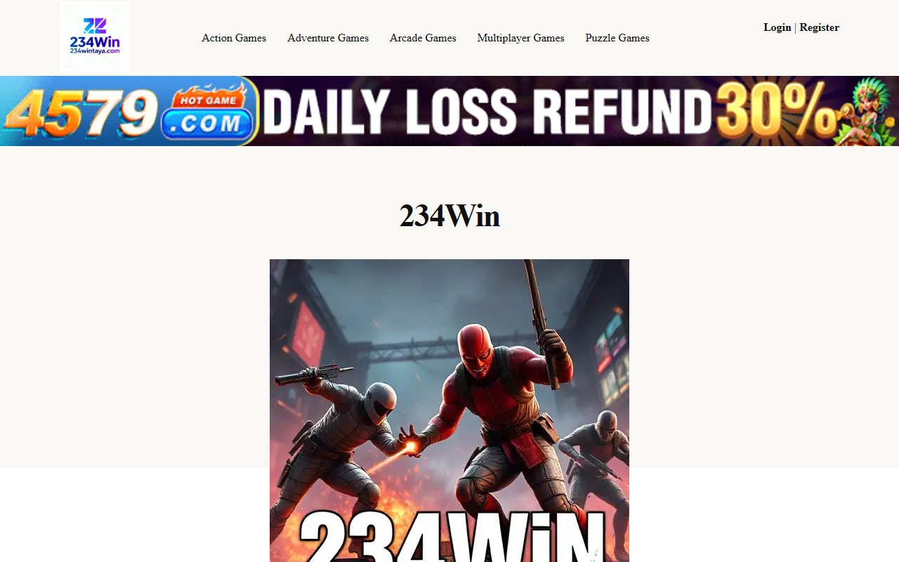234wintaya.com screenshot