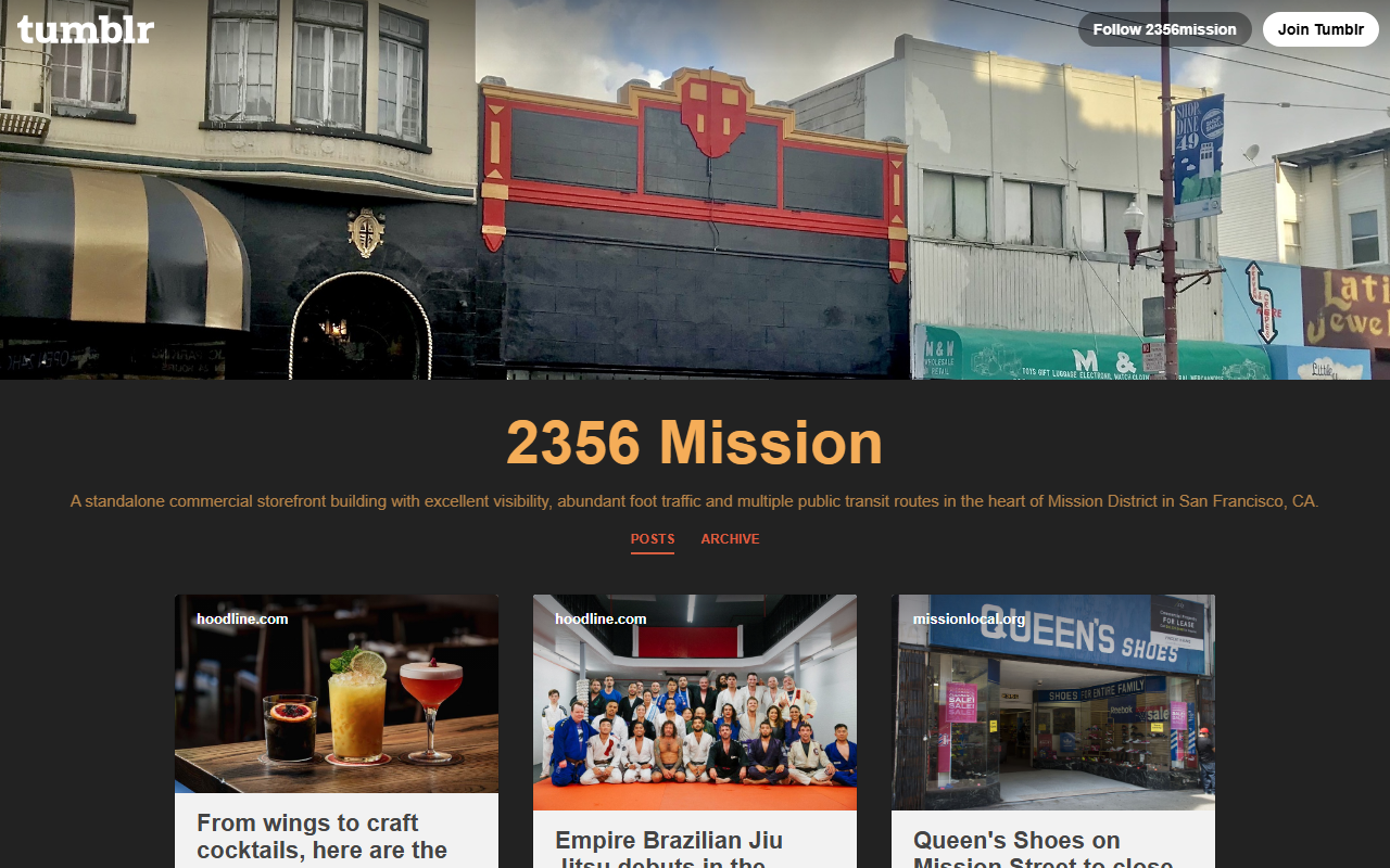 2356mission.com screenshot