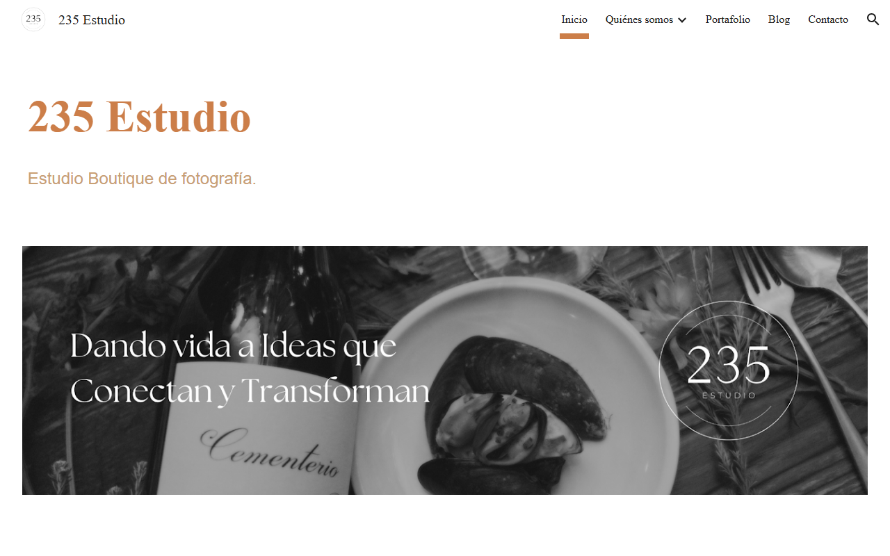 235estudio.com screenshot