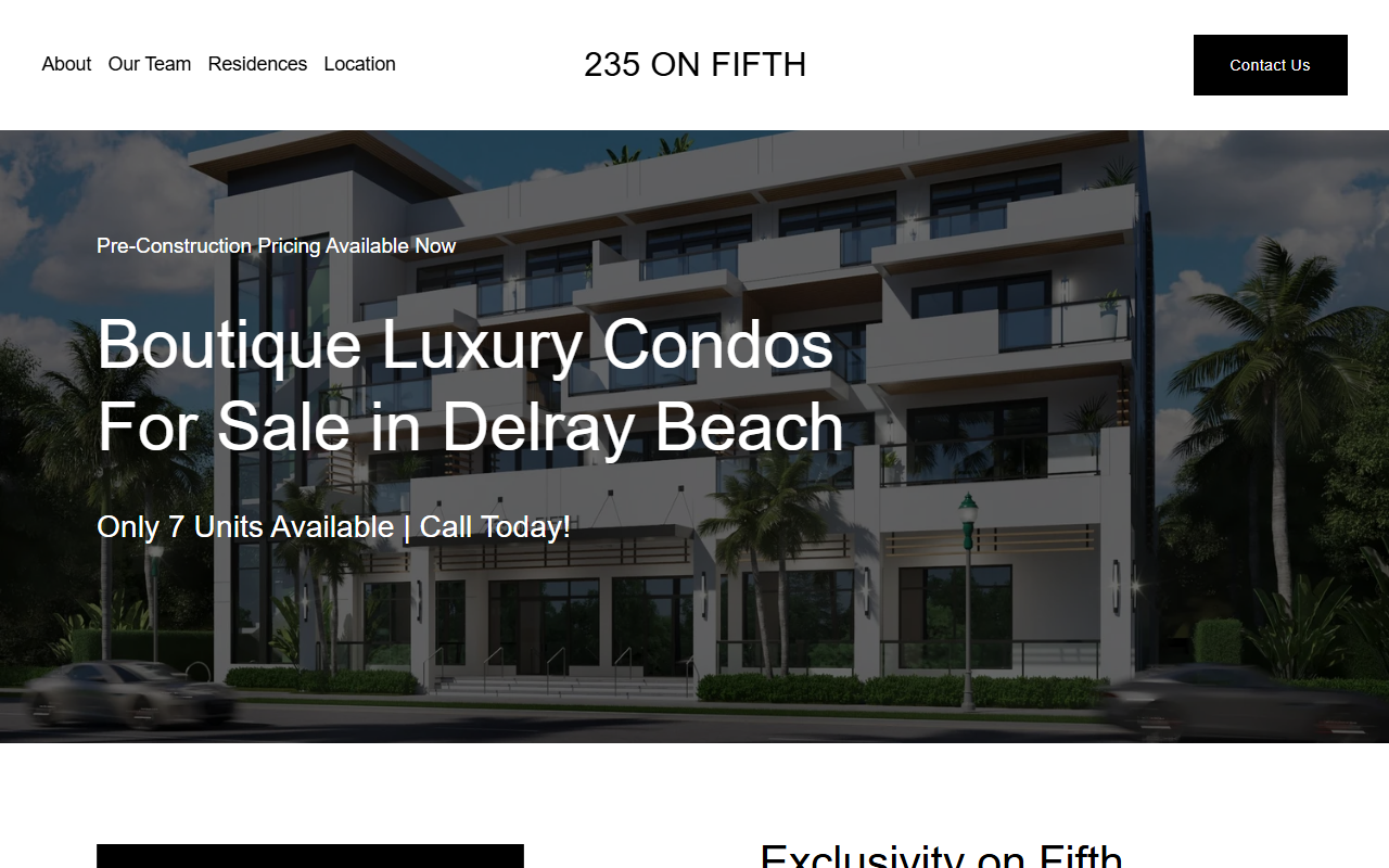 235onfifth.com screenshot