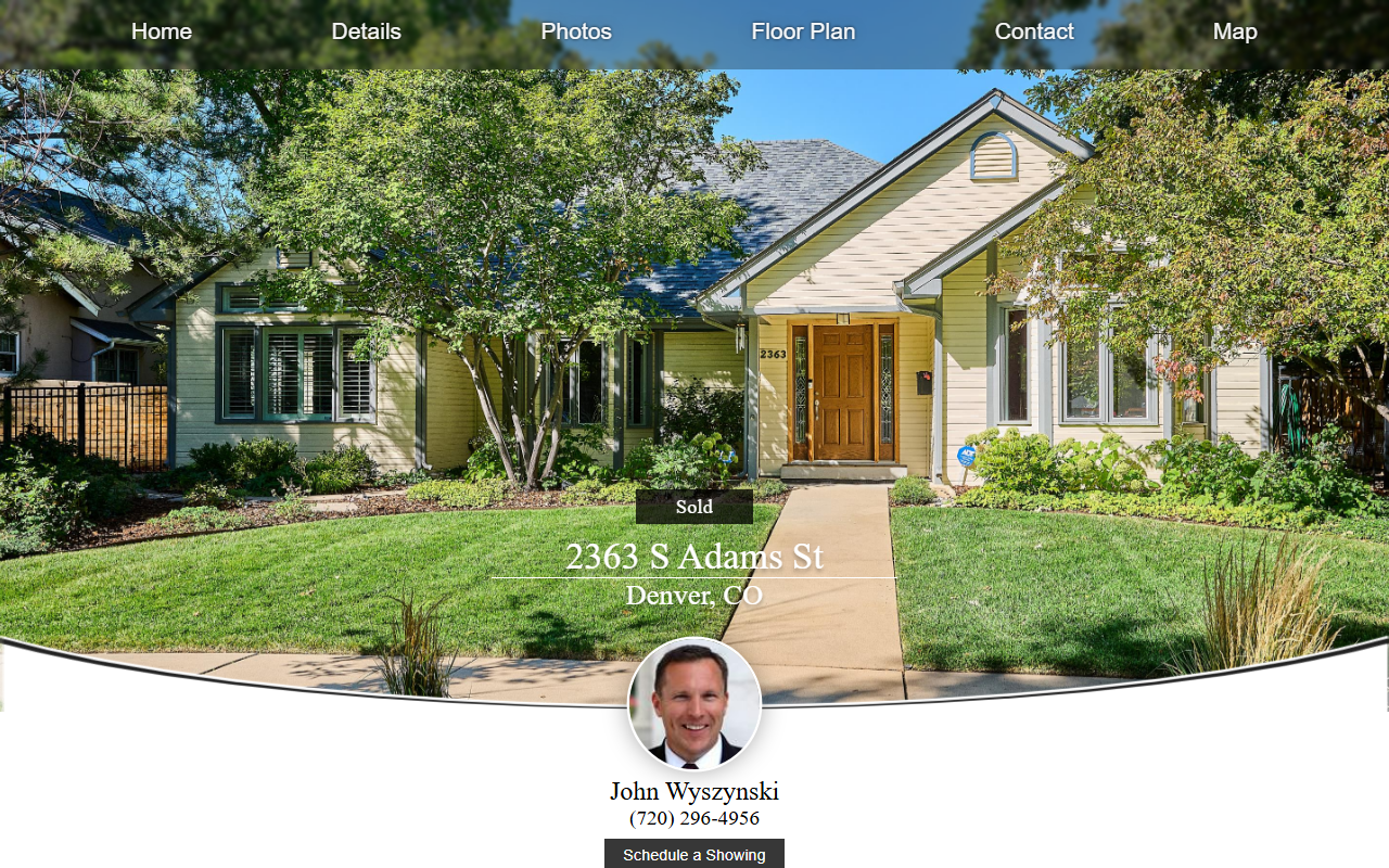 2363sadams.com screenshot