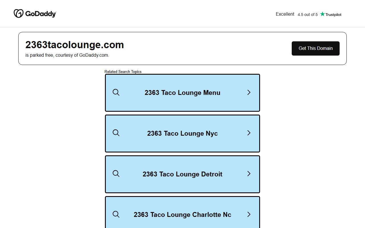 2363tacolounge.com screenshot