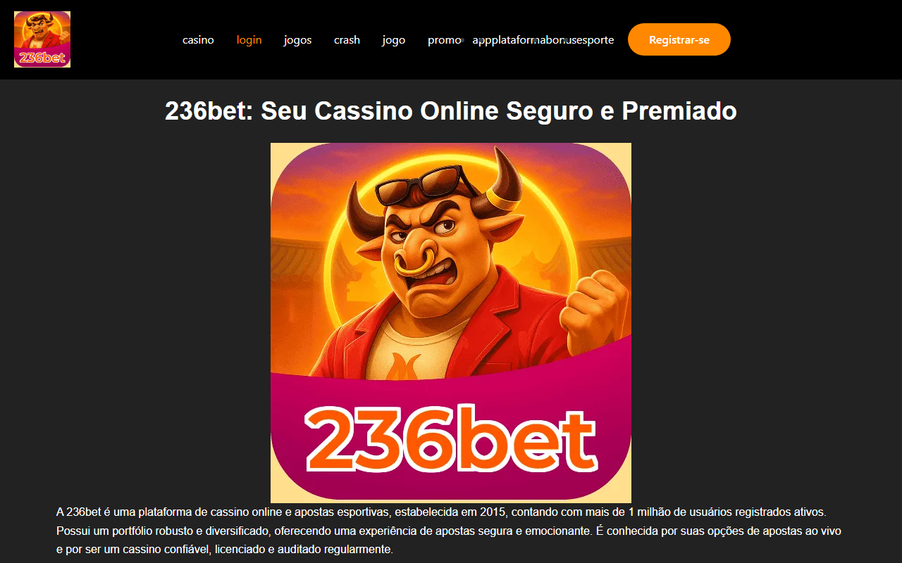 236bet-jogospg.com screenshot
