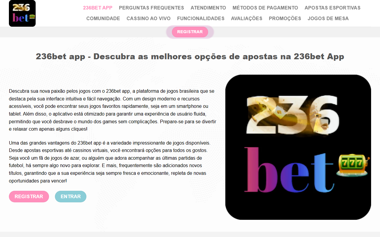 236betcsvg.com screenshot