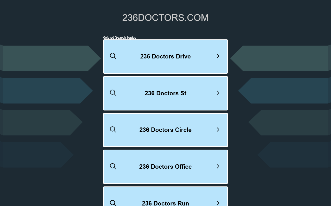 236doctors.com screenshot