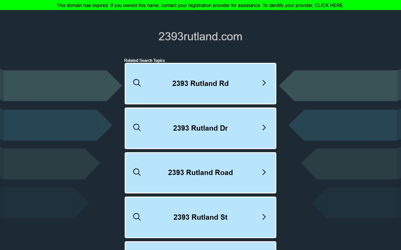 2393rutland.com screenshot