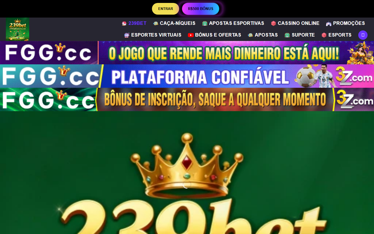 239betplataforma.com screenshot
