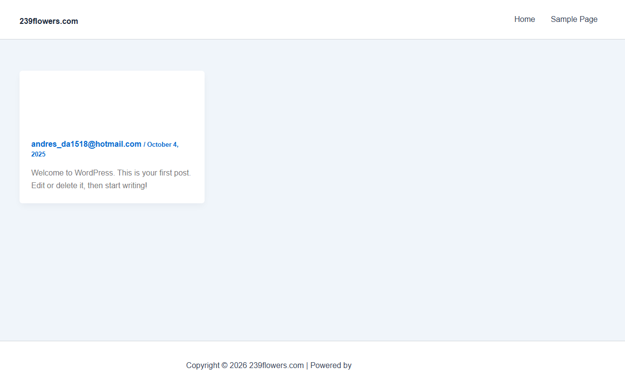 239flowers.com screenshot
