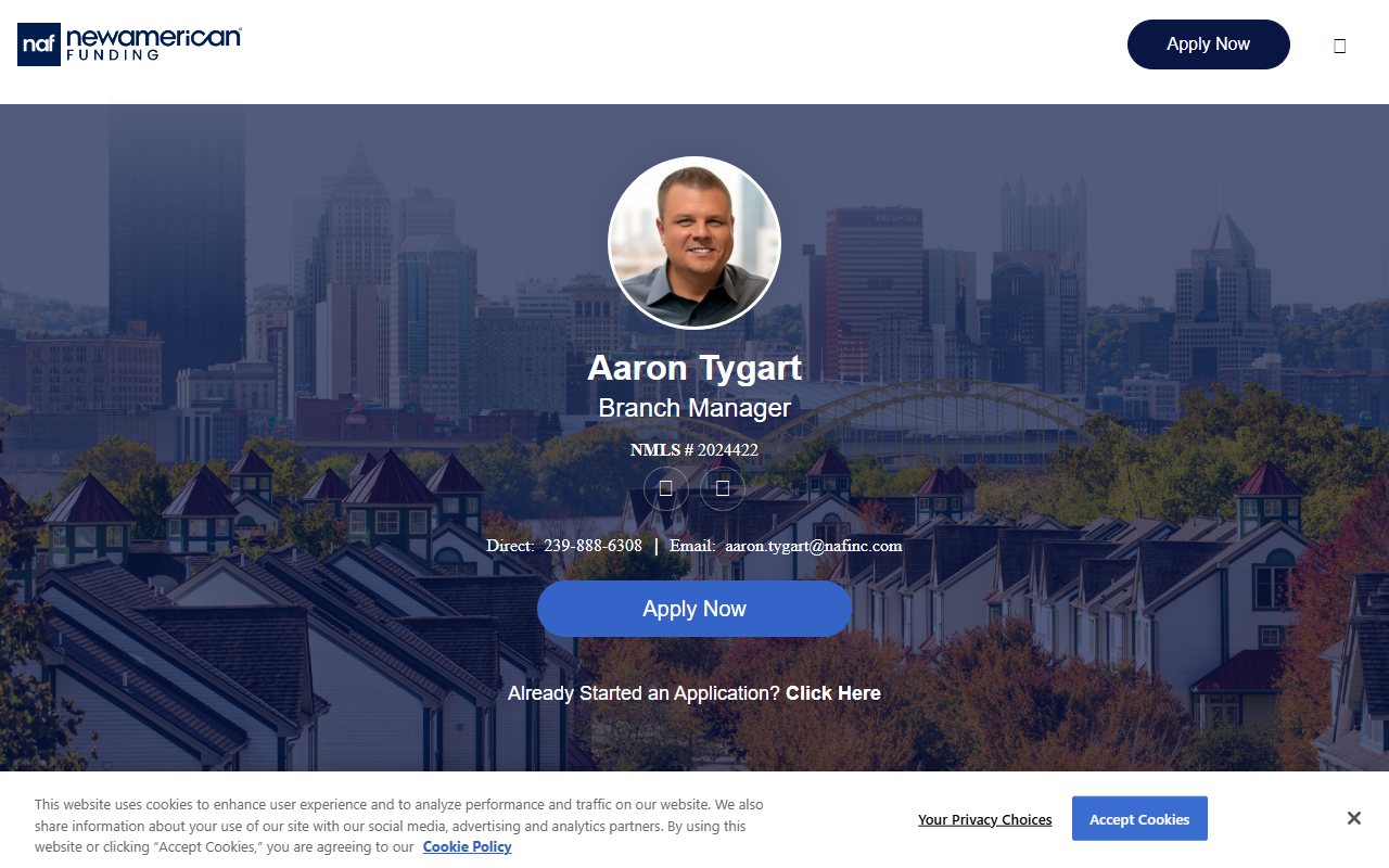 239homeloans.com screenshot