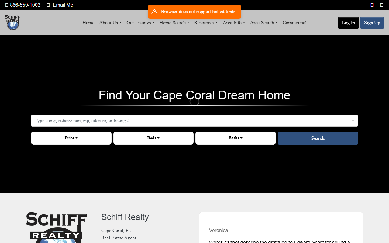 239listings.com screenshot