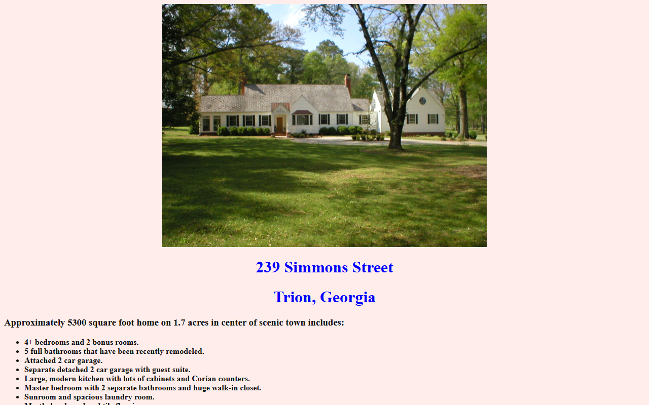 239simmons.com screenshot