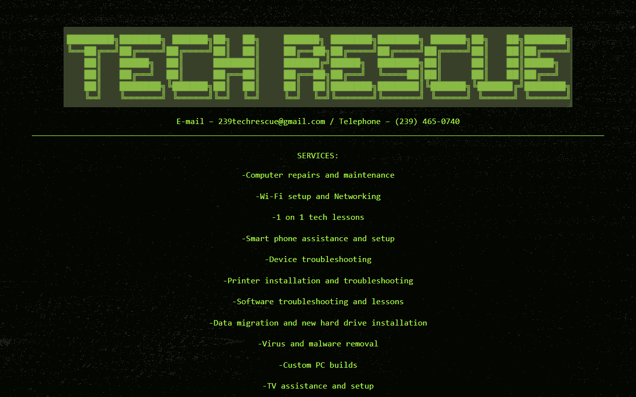 239techrescue.com screenshot