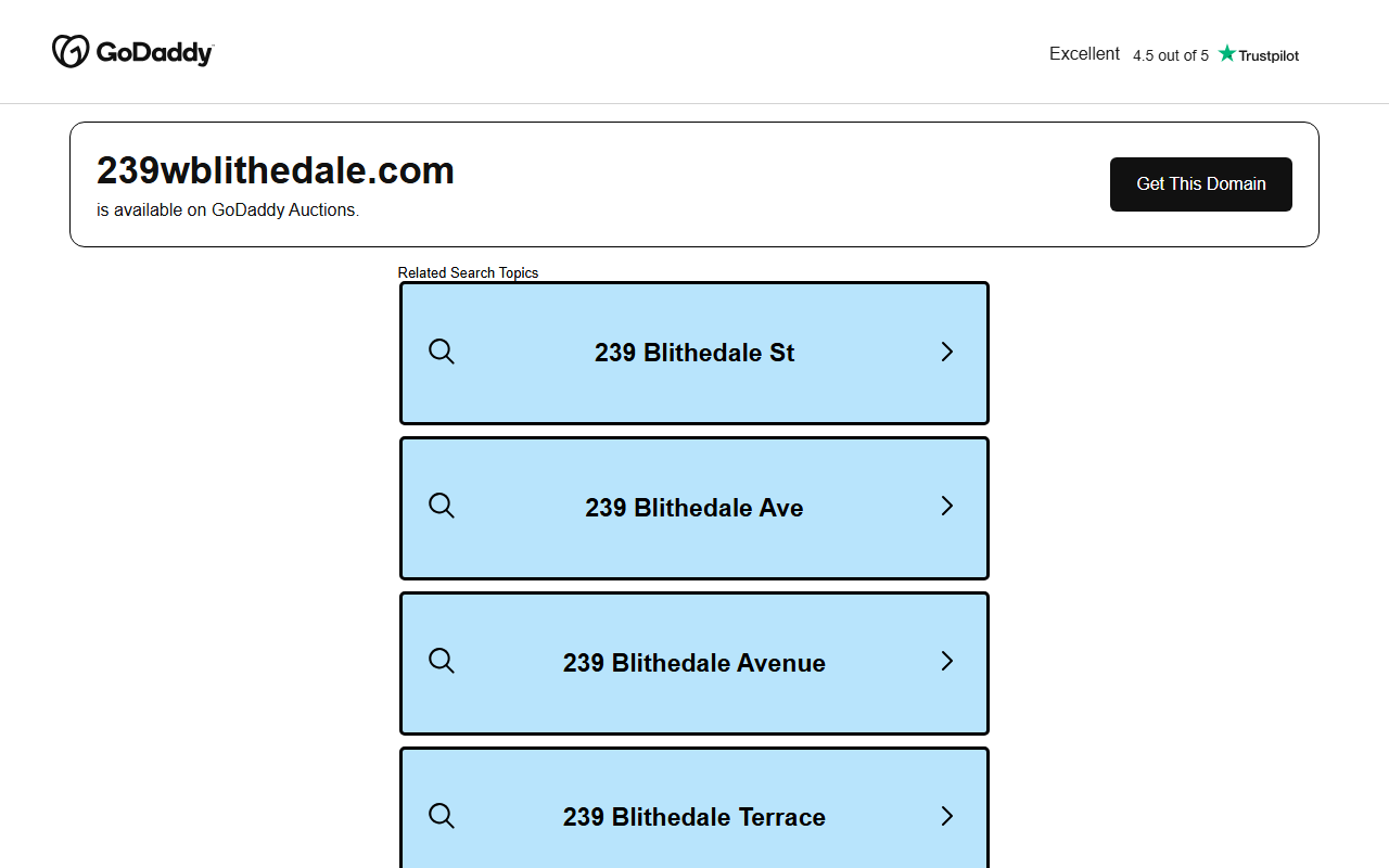 239wblithedale.com screenshot