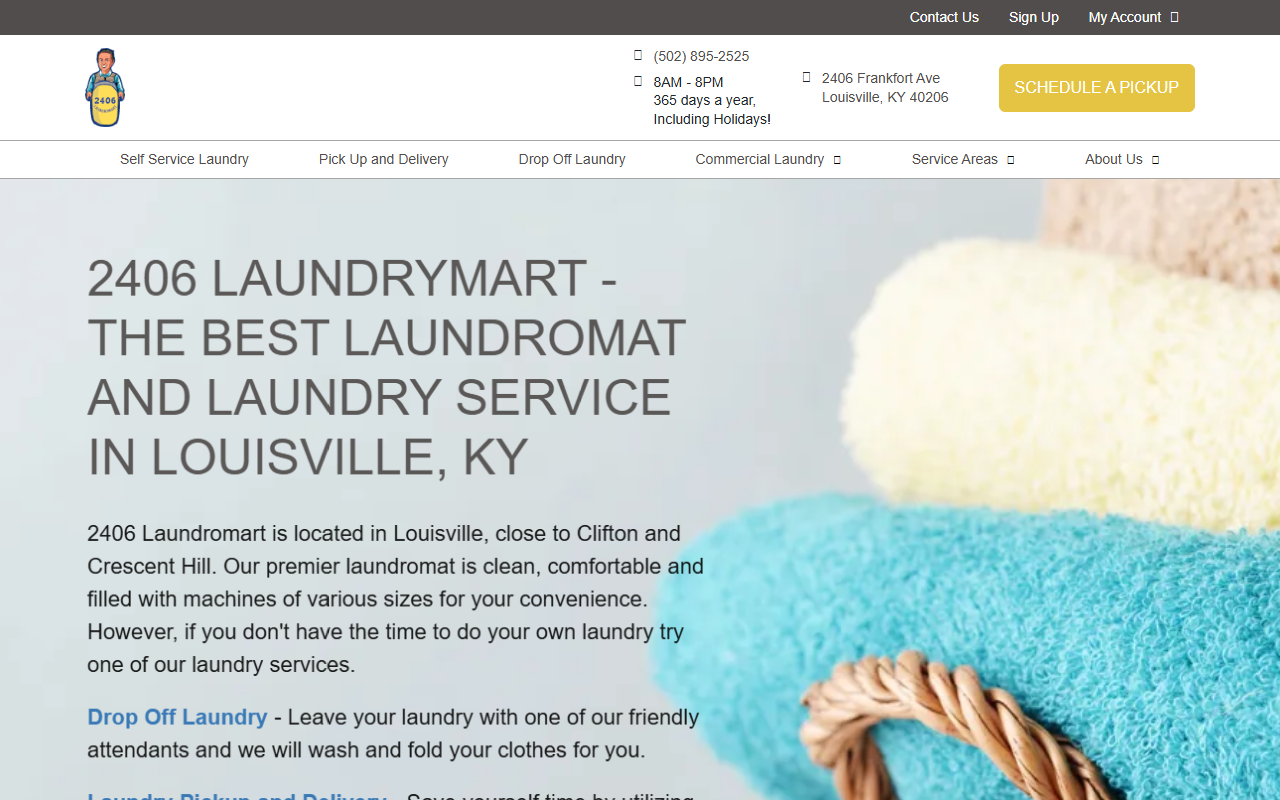 2406laundrymart.com screenshot
