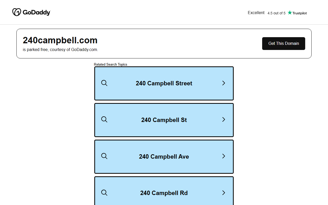 240campbell.com screenshot