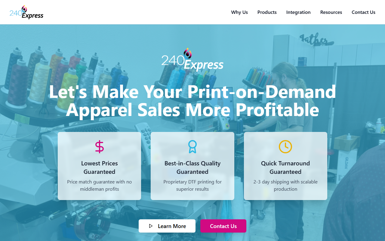 240express.com screenshot