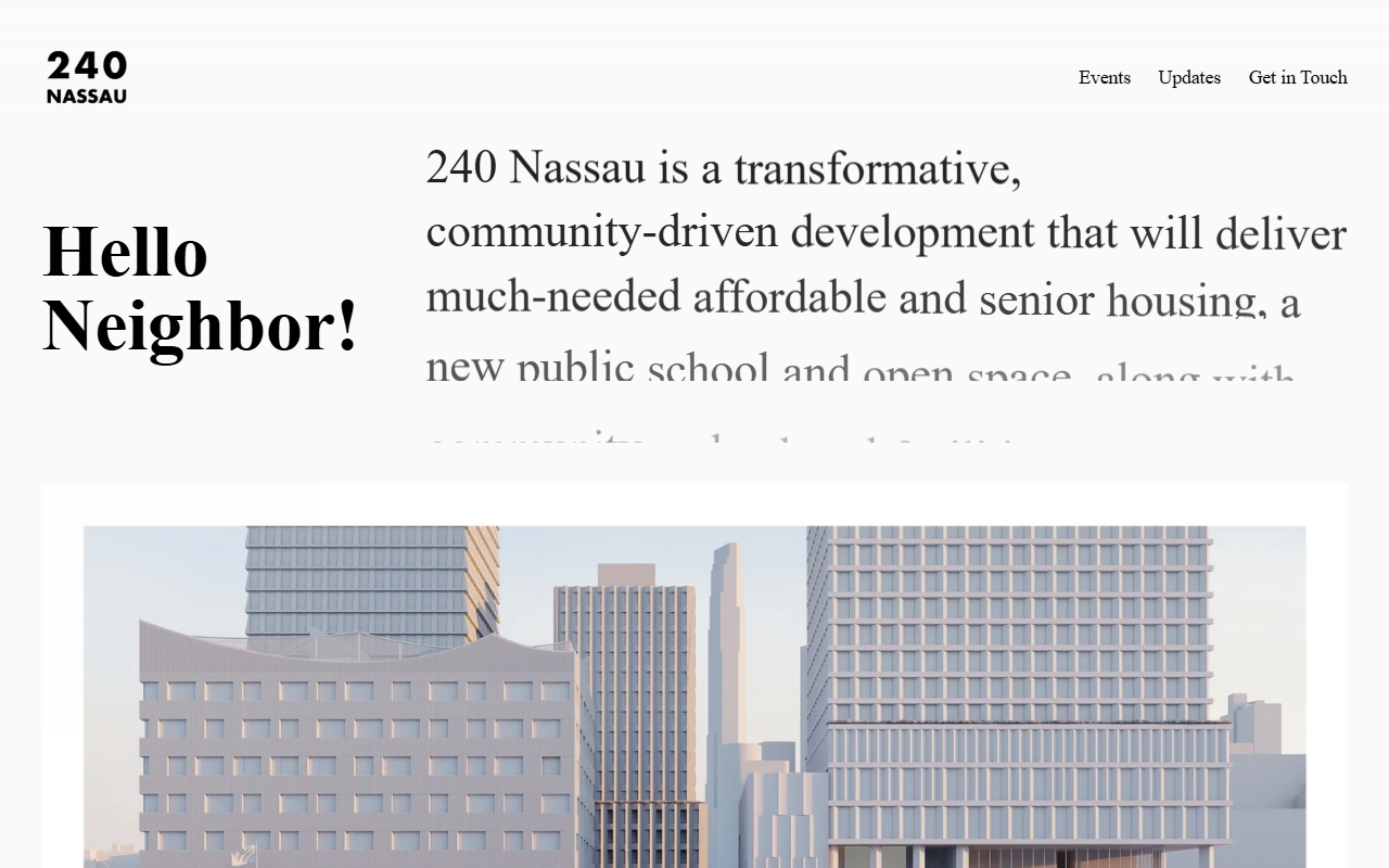 240nassaustreet.com screenshot