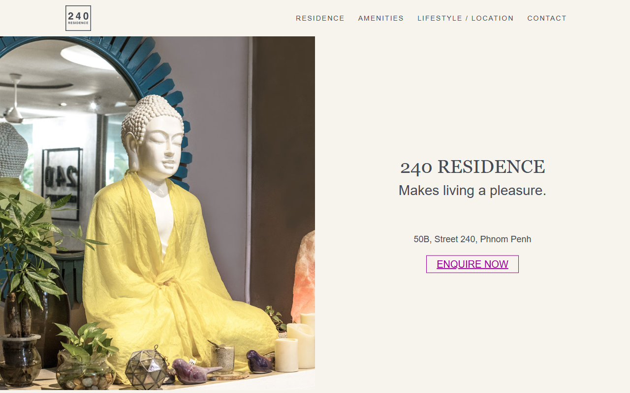240residence.com screenshot