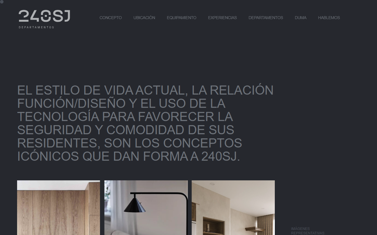 240sanjavier.com screenshot
