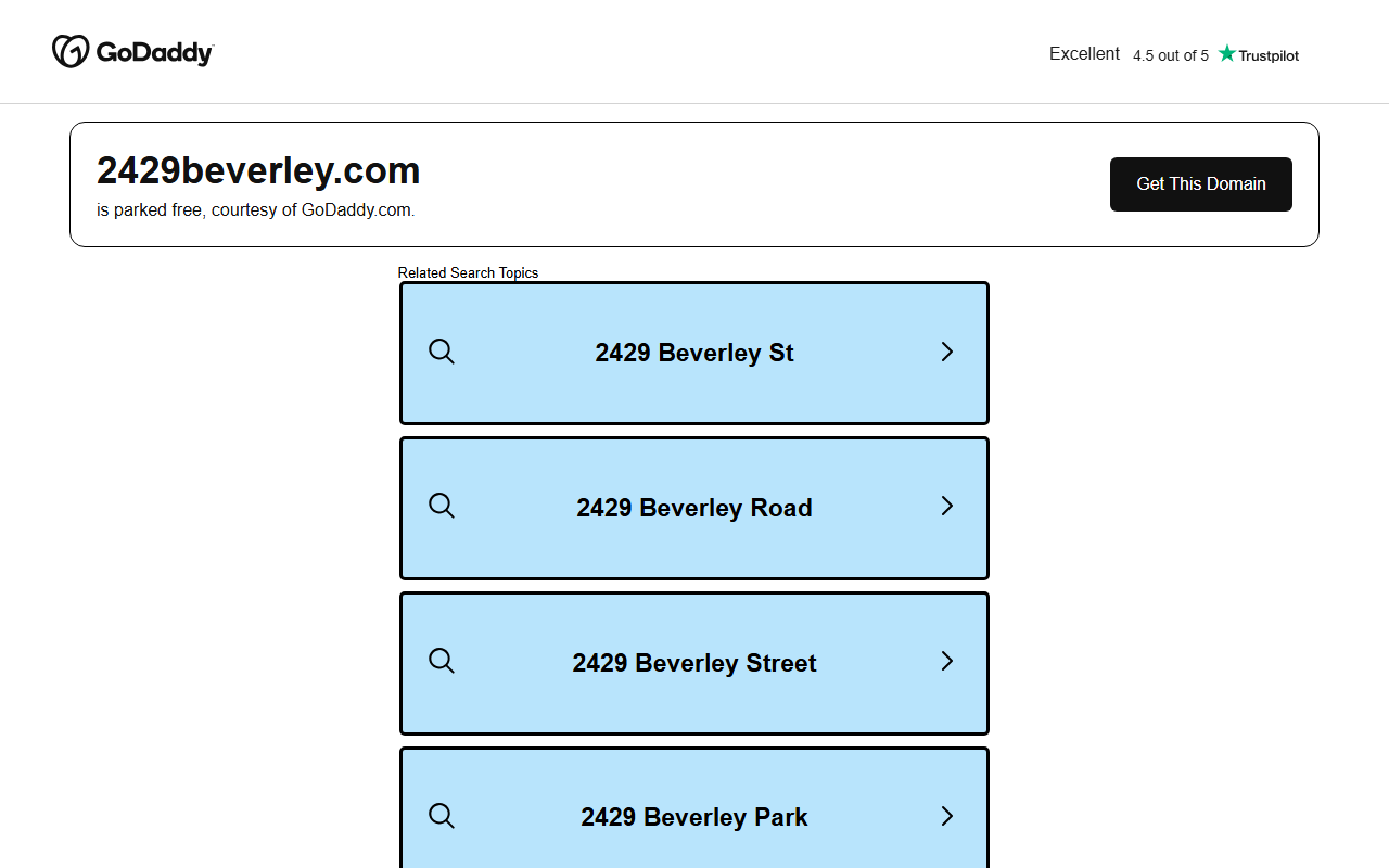 2429beverley.com screenshot