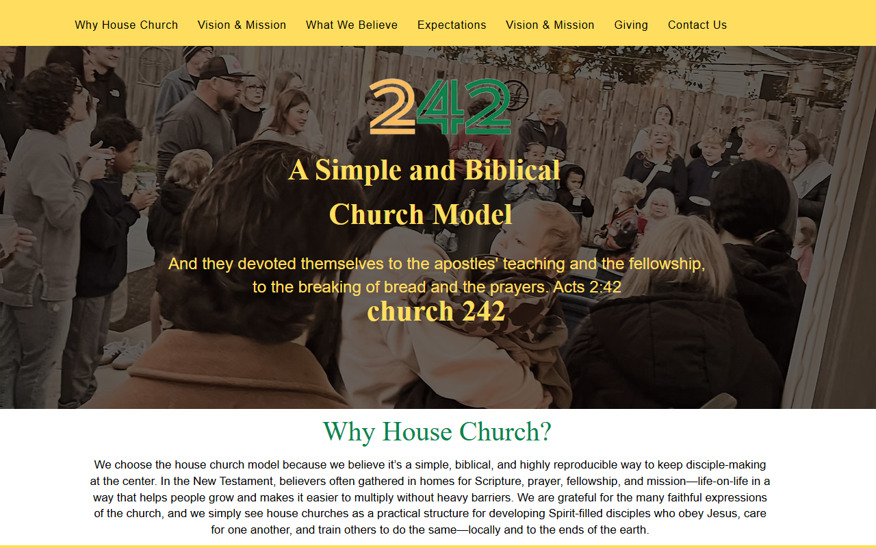 242churches.com screenshot