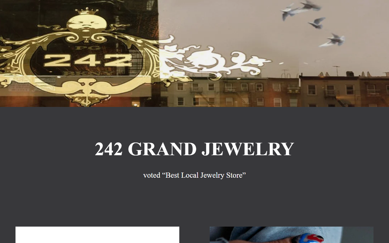 242grandjewelry.com screenshot