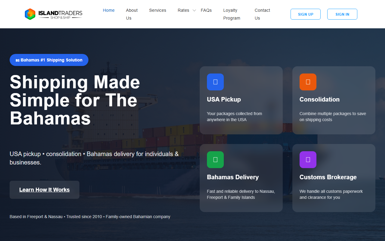 242islandtrader.com screenshot