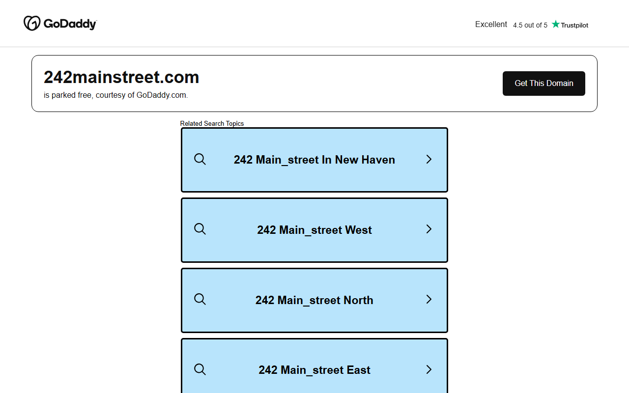 242mainstreet.com screenshot