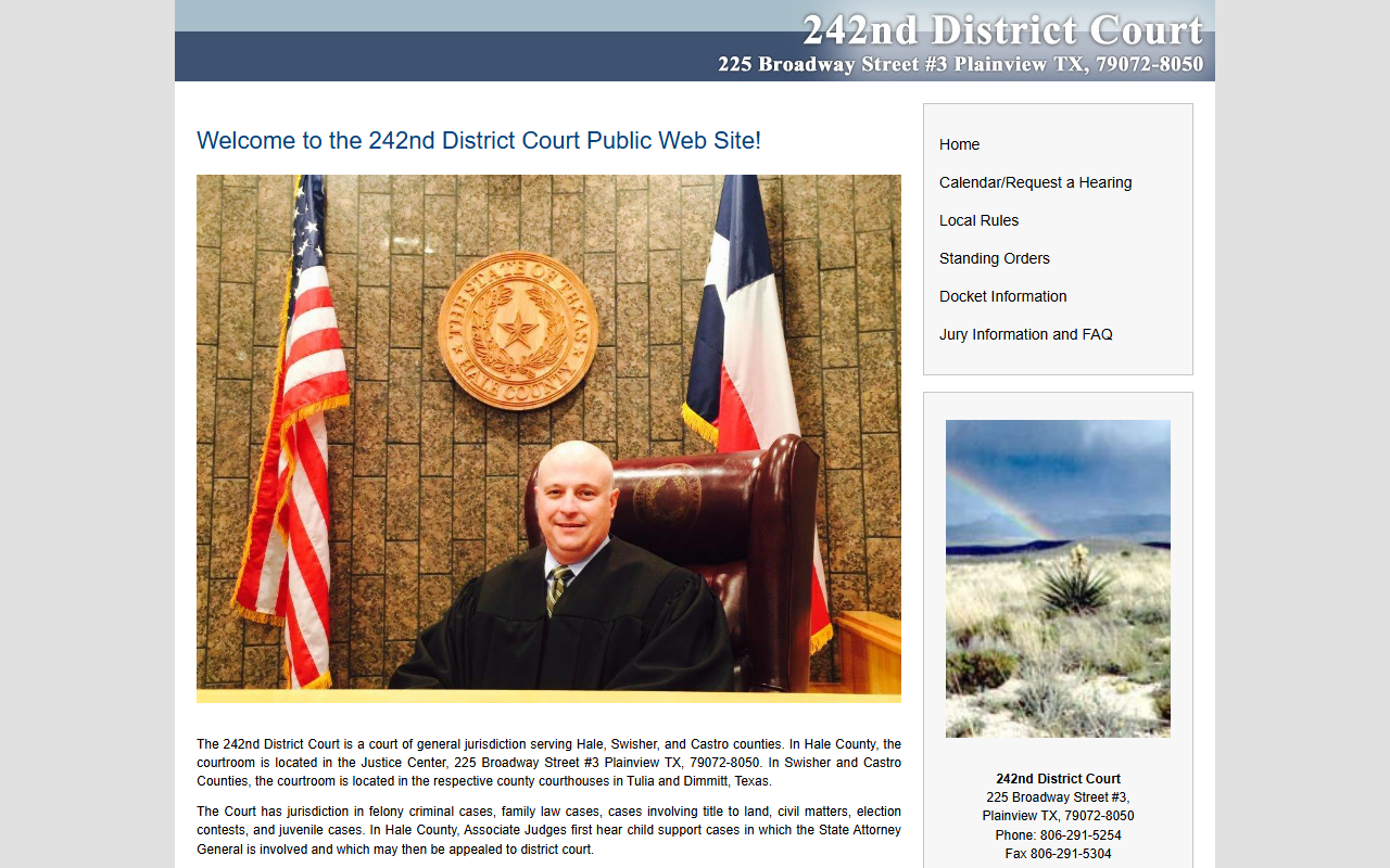 242ndcourt.com screenshot
