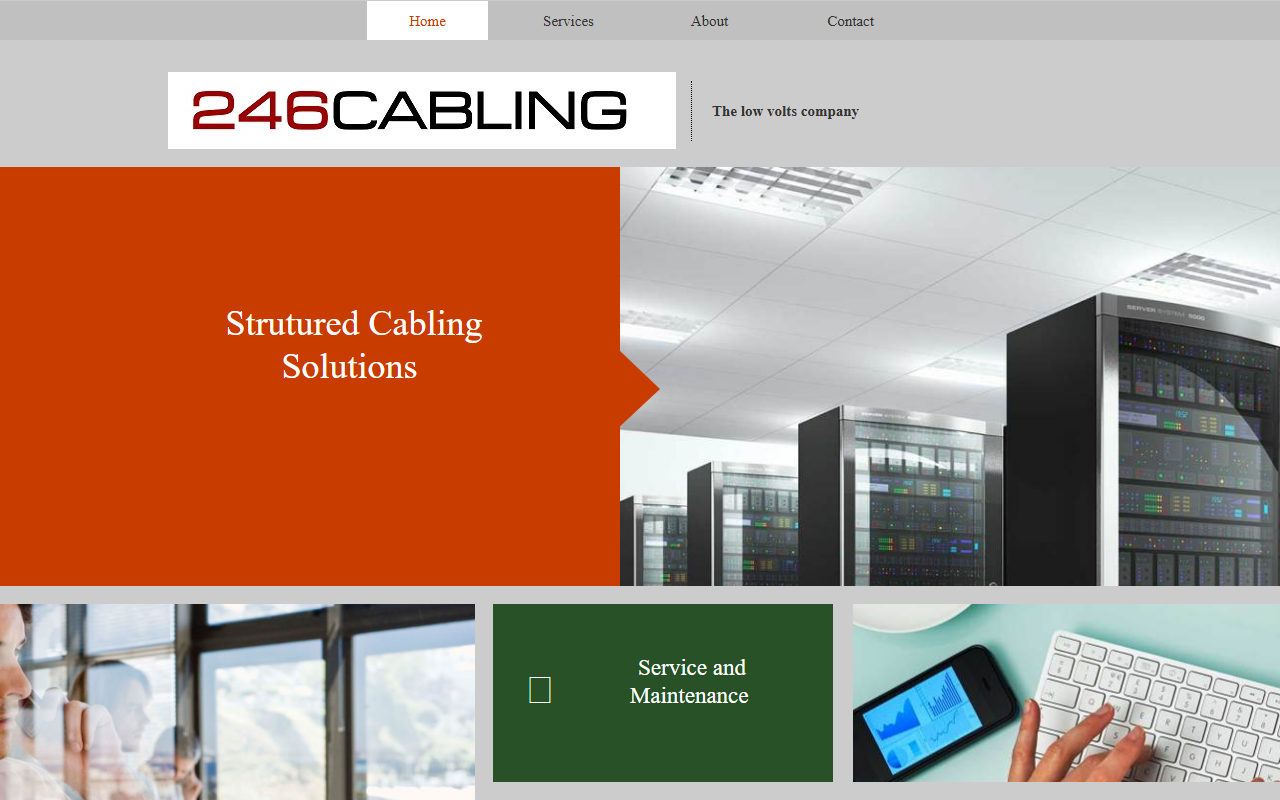 246cabling.com screenshot