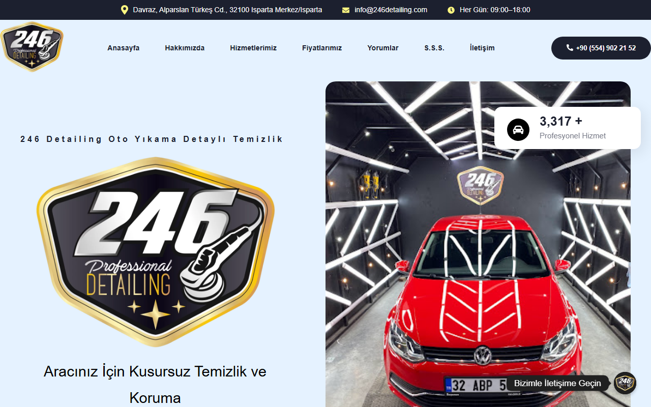 246detailing.com screenshot