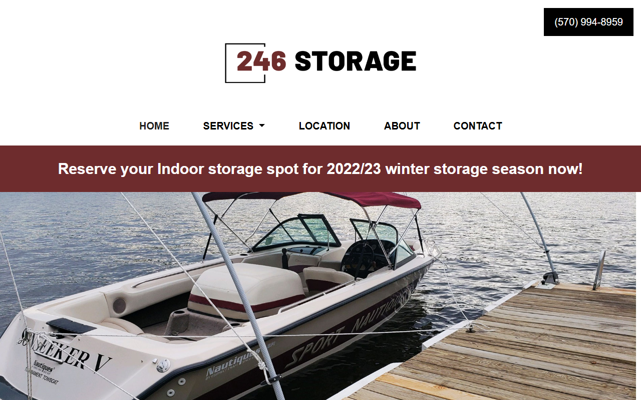 246storage.com screenshot