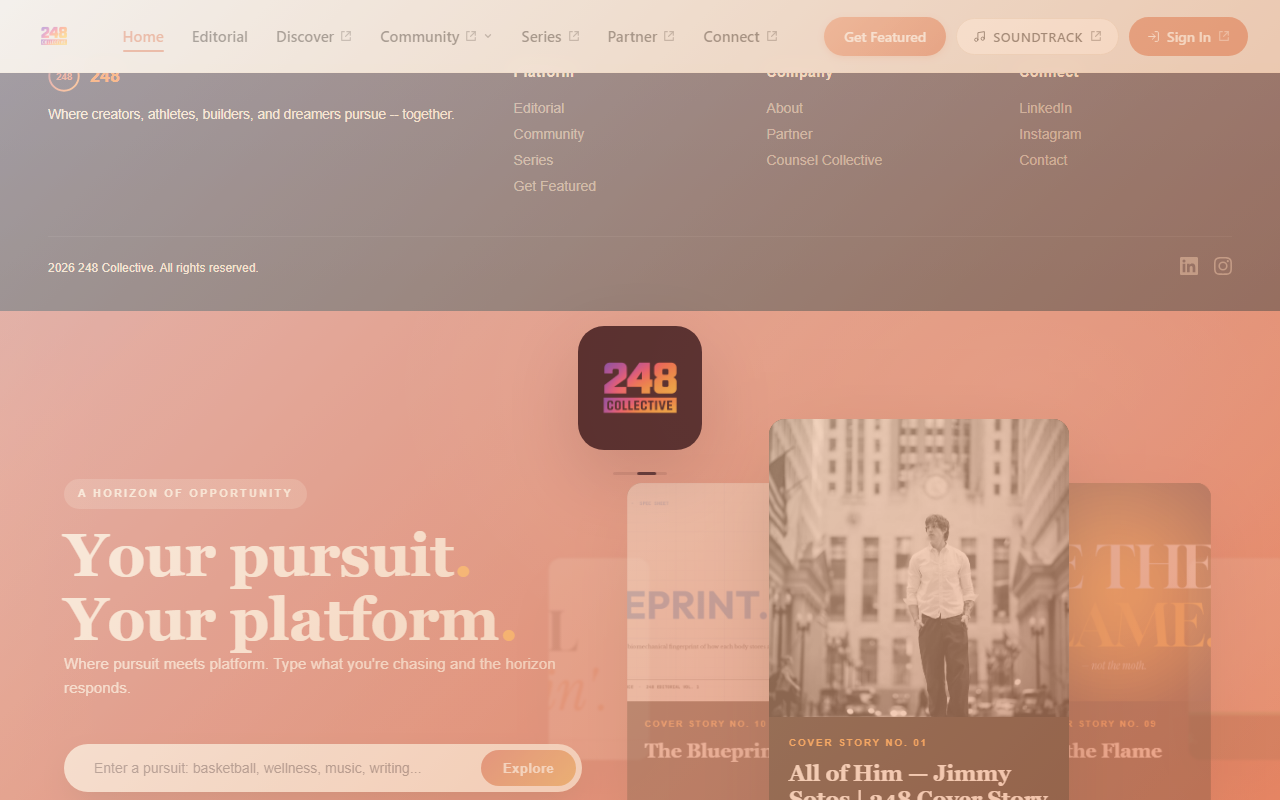 248collective.com screenshot
