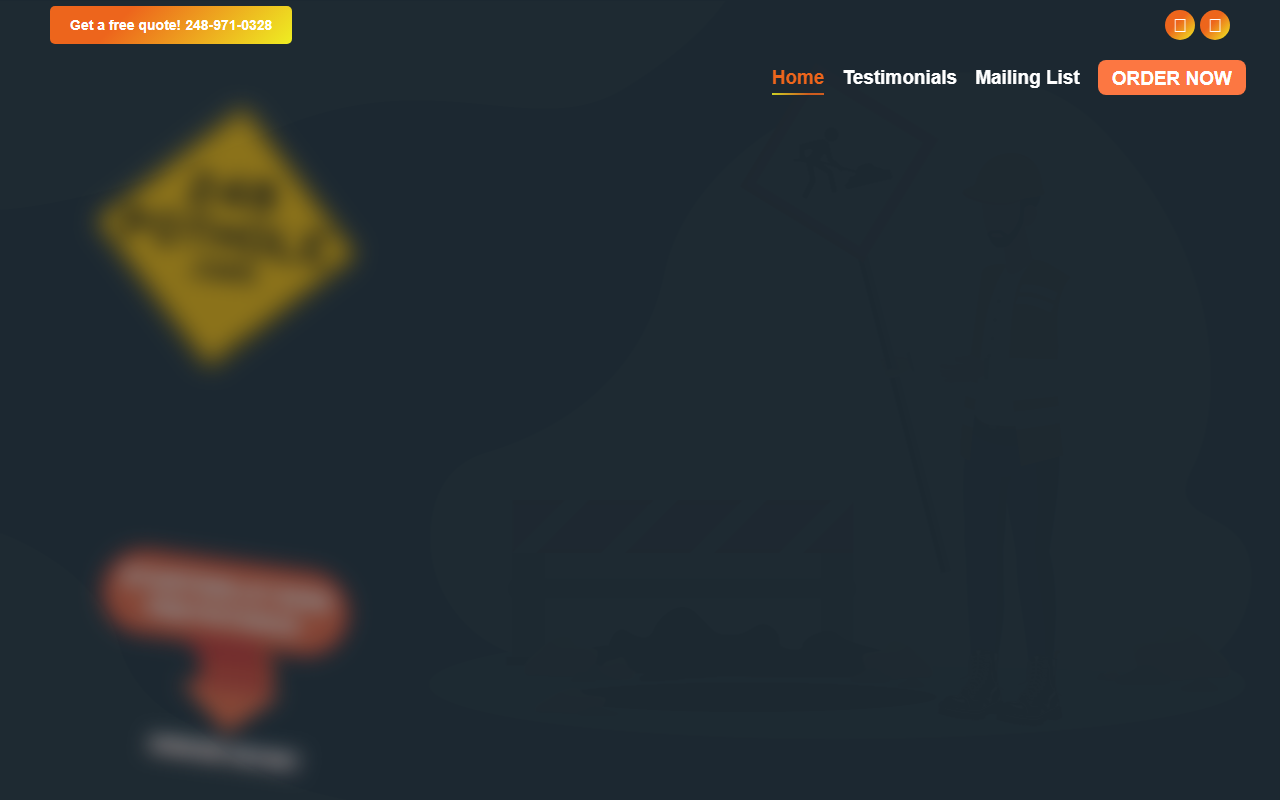 248pothole.com screenshot