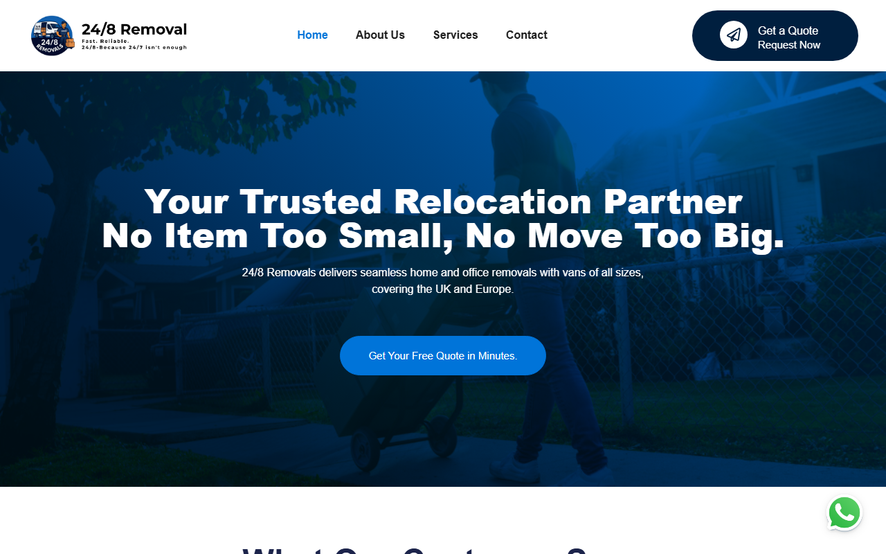 248removals.com screenshot