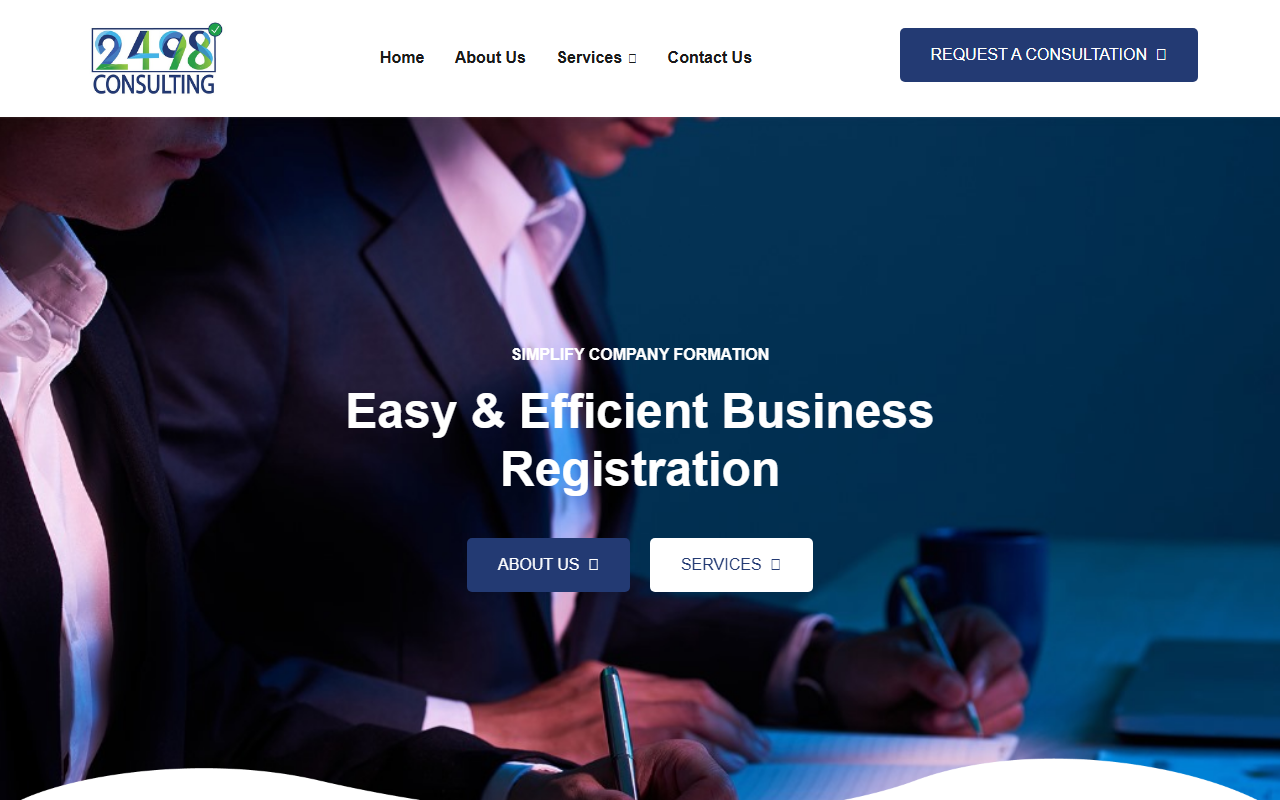 2498consulting.com screenshot